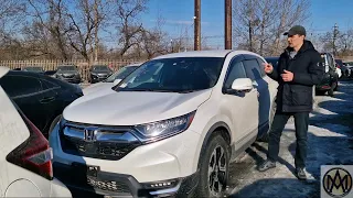 Как сэкономить на аукционе? Honda CR-V из под града