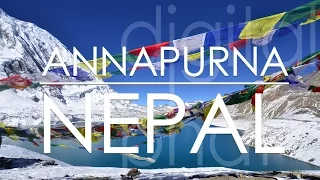 Annapurna Circuit - Trekking Nepal Himalaya (13days in 15min) Annapurna Runde