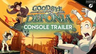 Goodbye Deponia Announcement Trailer for PlayStation 4 and Xbox One