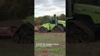 STEIGER 480 Quadtrac Tractor #bigtractorpower #steigertractor #caseih #tractor