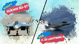 F-35 Vs Su-57 : Which Is The Better Fighter For India? Russian Su-57 Vs American F-35 Fighter