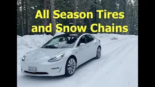Winter Driving with a Tesla Model 3