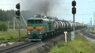 2ТЭ10МК-3436 (Котлас) / 2TE10MK-3436 (RZD, Kotlas)