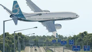 World's Heaviest Boeing 737MAX Take Off Attempt [XP-11]