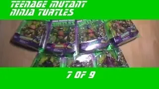 TMNT Черепашки ниндзя - подвижные фигурки (Action Figures) - Распаковка и демонстрация