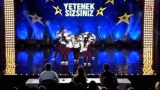 Yetenek Sizsiniz Turkiye - Crazy Eyes Crew ( From AZERBAIJAN)