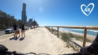 New Bike Friendly Ocean Path Opens + 30Km Bike Ride From Surfers To Burleigh, Gold Coast Australia