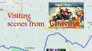 On the road paying a visit to the locations used in the making of Genevieve!