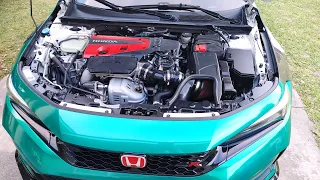 PRL FL5 civic Type R high volume intake install