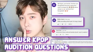 HOW TO NAIL YOUR KPOP AUDITION VIDEOS ? Answering Kpop Audition Questions and Audition Tips