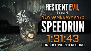 RE7 NG Easy Any% (1:31:43) - Console World Record