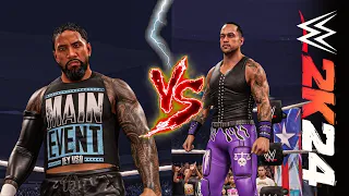 World Heavyweight Championship - Damian Priest (c) vs. Jey Uso - WWE Backlash 2K24