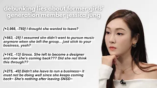 debunking lies about former girls' generation member jessica jung