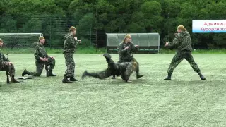 Боевые самбисты жгут