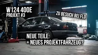 LEVELLA | W124 400E Projekt #3 | Neue Teile + Neues Projektfahrzeug? - Zu Besuch bei Flo