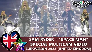 Sam Ryder - "SPACE MAN" - Special Multicam video - Eurovision Song Contest 2022 (🇬🇧United Kingdom)
