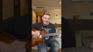 Nick Carter singing I Need You Tonight (Backstreet Boys)