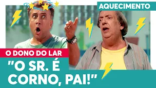 TRAIÇÃO? Américo relembra ao pai que a mãe FUGIU de casa! | Aquecimento O Dono do Lar