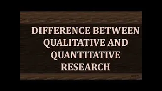 Qualitative Vs Quantitative Research | The Differences Explained
