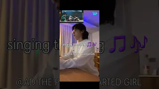 Jungkook reacting to Seventeen (BSS) Song *Fighting* in his recent Weverse live 💎💜#seventeen #bts