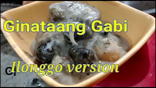 Ginataang Gabi (ilonggo version) by Chief & Chef