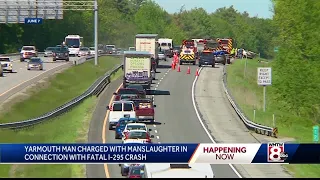 Maine man charged with manslaughter in fatal I-295 crash