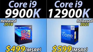 i9-9900K vs. i9-12900K | How much PERFORMANCE improvement?