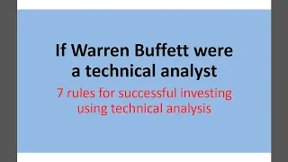 If Warren Buffett were a technical analyst