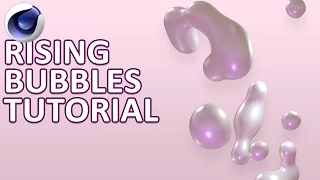Cinema 4D Tutorial: Rising Bubbles Using Metaballs