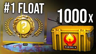 I unboxed a world's #1 Float Knife (1000 Phoenix Case Opening)