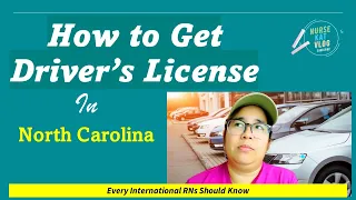 How to get a Driver's License in North Carolina #NurseKatVLOG63