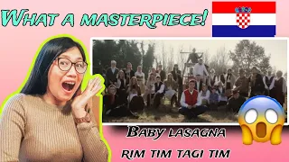 BABY LASAGNA - RIM TIM TAGI TIM ( OFFICIAL VIDEO ) DORA 2024 | REACTION