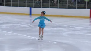 Ice Skating 12th Annual Southport Spring Classic 4/14/2024 Sofia Lu 6 years old Aspire 3 Let It Go