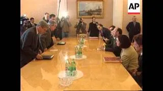 Russia - Primakov meets Euro Parliament President