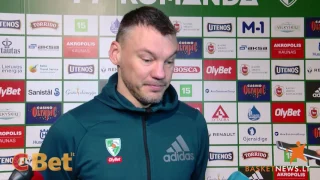 Šarūnas Jasikevičius: „Dabar yra tikrasis ryšis tarp komandos ir sirgalių“