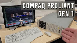 Setting up a Compaq ProLiant DL380 from 2000