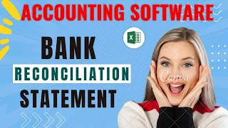 Full Accounting software in Excel | Bank reconciliation format | Bank reconciliation in excel format