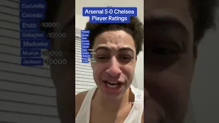 Arsenal 5-0 Chelsea Player Ratings