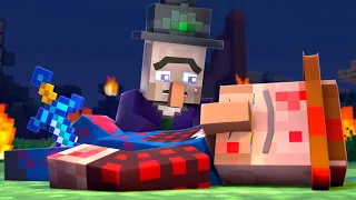 The minecraft life | Will the Witch's father survive? |  VERY SAD STORY 😥 | Minecraft animation