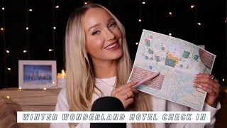 ASMR Hotel Check In ❄️ // GwenGwiz