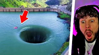 Wenn du dieses Loch im Wasser siehst, schwimm SOFORT ans Ufer!
