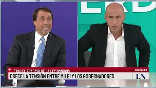 Milei decidió retirar la Ley Ómnibus del Congreso; el pase entre Esteban Trebucq y Eduardo Feinmann