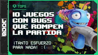 10 VIDEOJUEGOS con BUGS CRÍTICOS que TE PODÍAN ROMPER LA PARTIDA