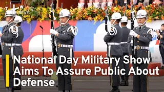 Taiwan Shows Defense Capabilities at National Day Parade | TaiwanPlus News
