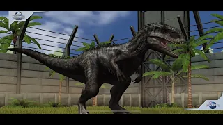 Jurassic World the game trying to create  indominus rex gen 2