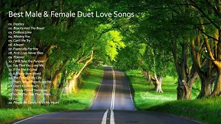 BEST MALE & FEMALE DUET LOVE SONGS - GREATEST HITS PLAYLIST 70s 80s 90s Vol. 2
