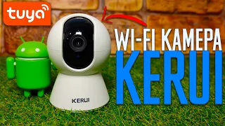 ТОПОВАЯ ПОВОРОТНАЯ Wi-Fi Камера Видеонаблюдения KERUI за 1000 Рублей !  Обзор Wi-Fi IP-камеры KERUI