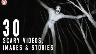 30 Scary Videos, Images & Stories To Watch With the Lights ON | Nightmare Fuel Compilation