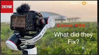 Zhiyun Crane M3S, What did they Fix? #zhiyun