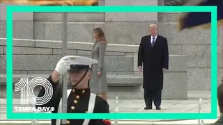 WWII veterans join President Trump at V-E Day ceremony